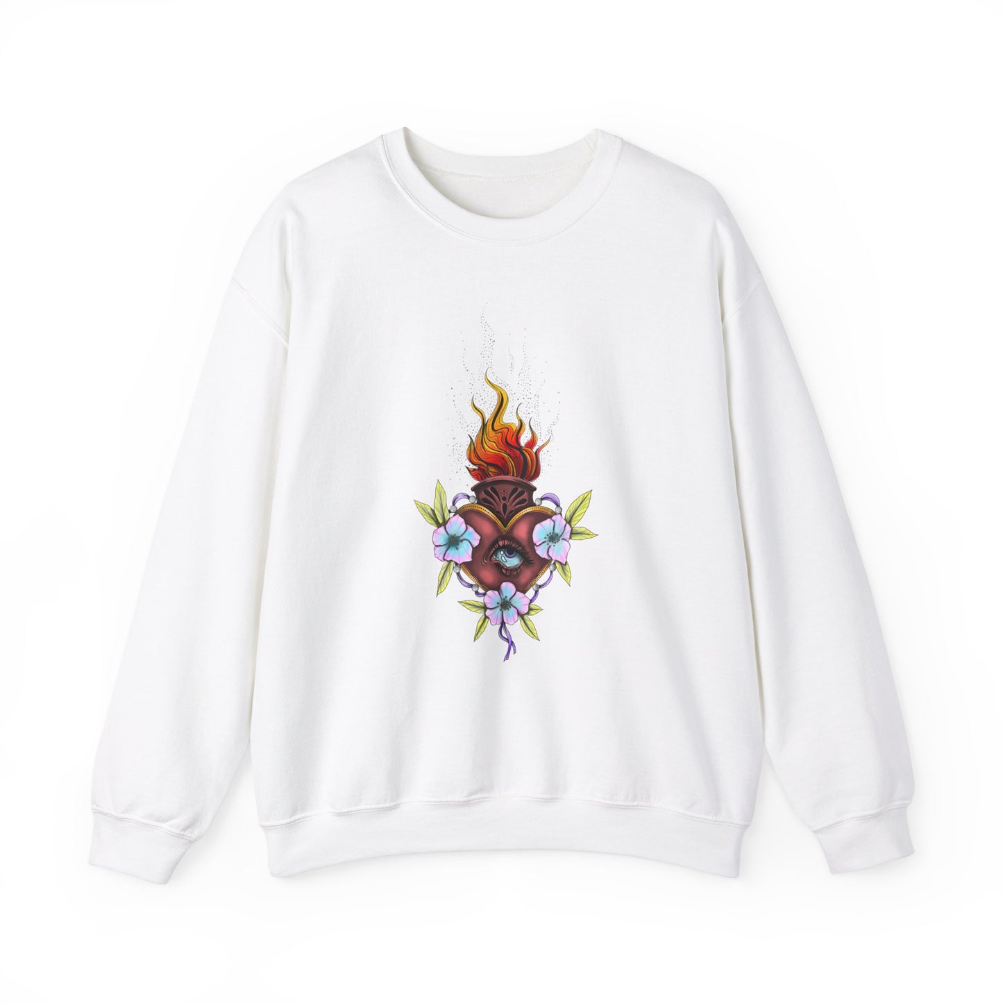 Unisex sacred heart Crewneck Sweatshirt