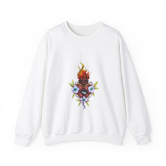 Unisex sacred heart Crewneck Sweatshirt